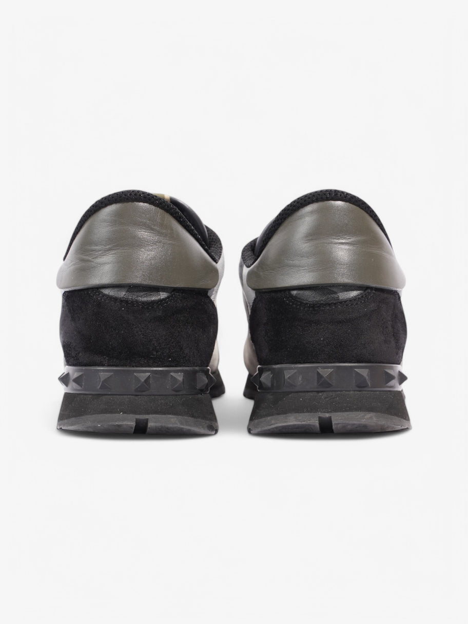 Valentino Rockrunner Sneakers Grey / Black / Silver Suede EU 42 UK 8 Image 6