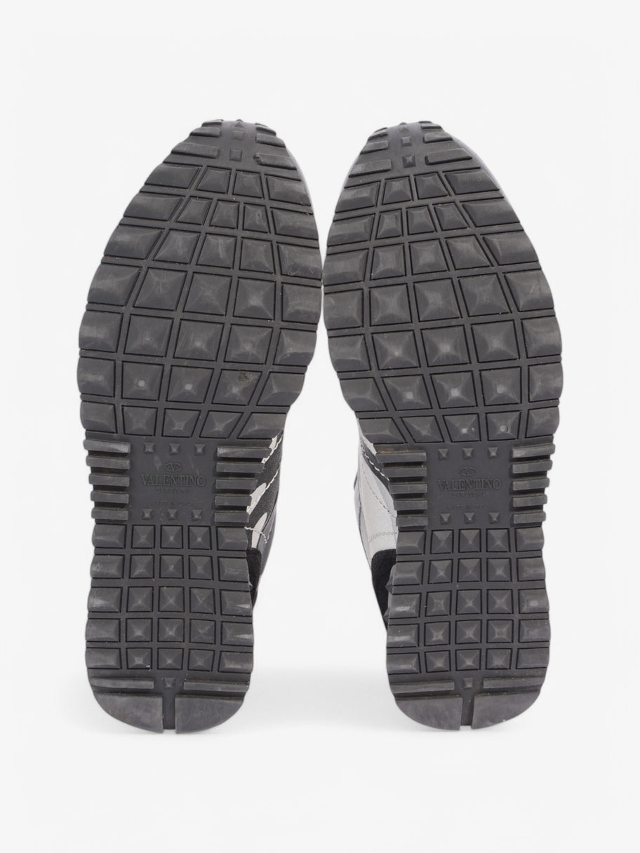 Valentino Rockrunner Sneakers Grey / Black / Silver Suede EU 42 UK 8 Image 7