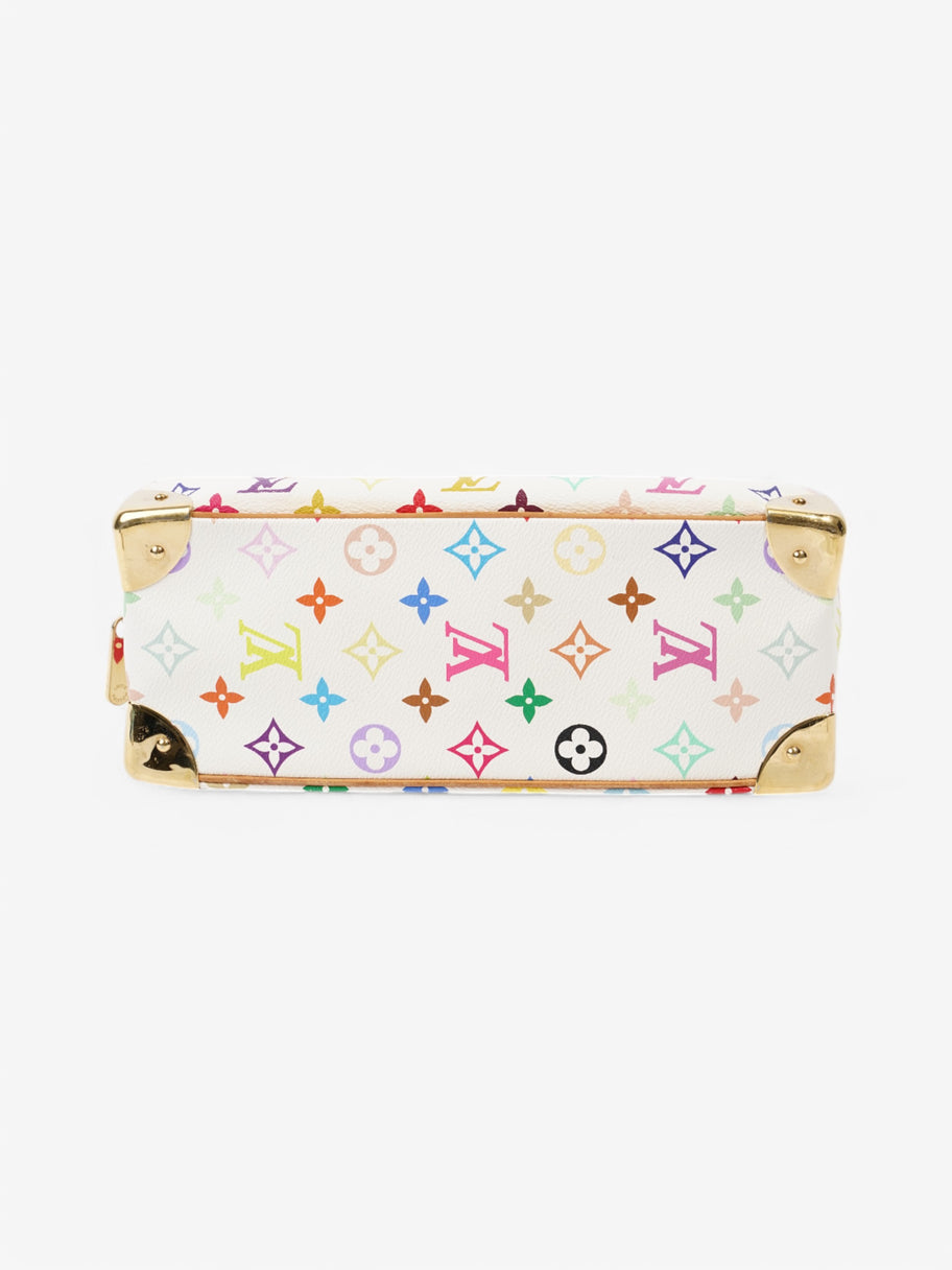 Louis Vuitton x Murakami Trouville Bag White / Multicolour Coated Canvas Image 6