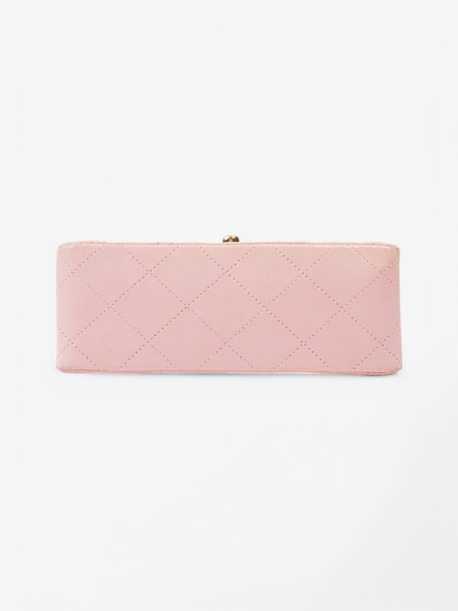 Chanel Classic Flap Square Mini Pink Lambskin Leather Image 7