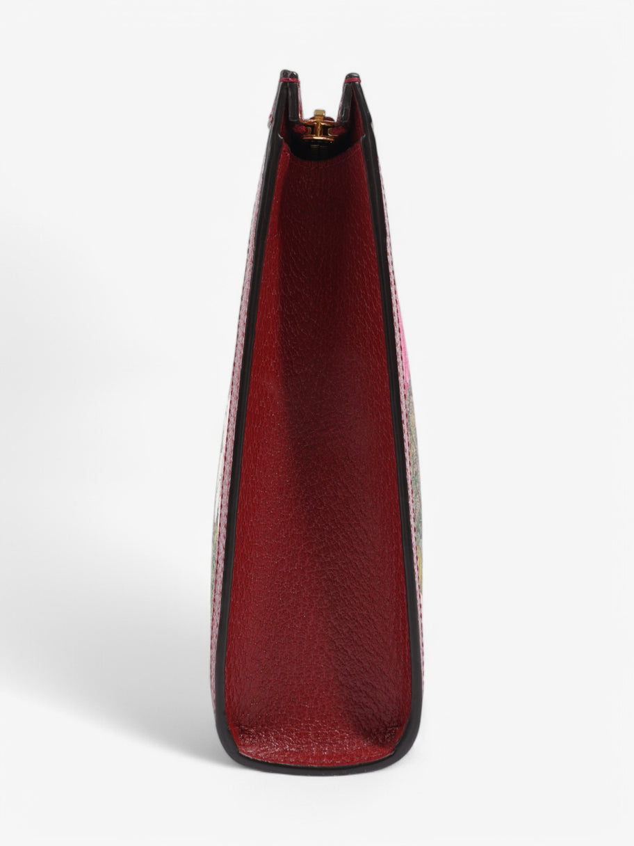 Gucci Toiletry Pouch Floral Coated Canvas Image 5