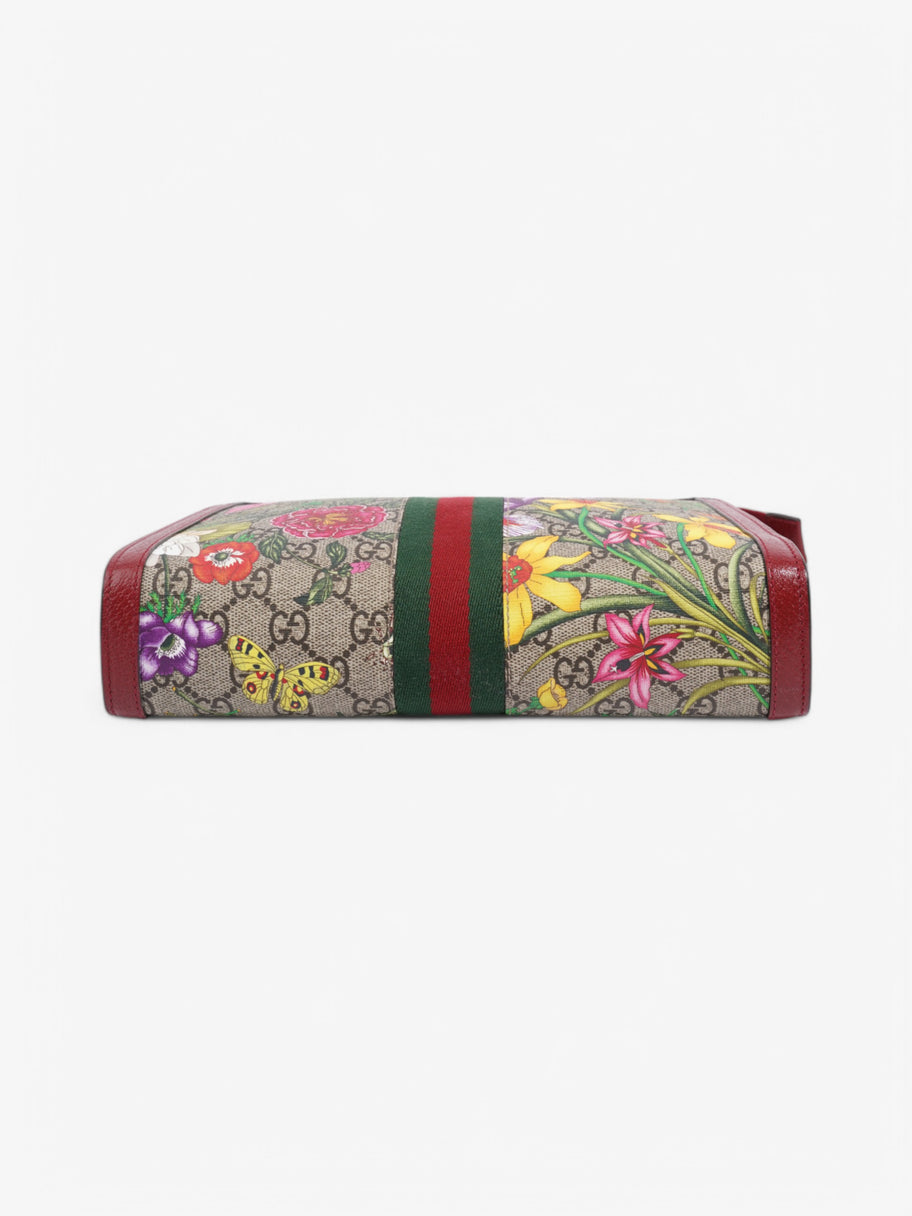 Gucci Toiletry Pouch Floral Coated Canvas Image 6