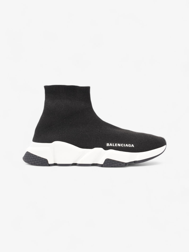  Balenciaga Speed Black / White Knit EU 39 UK 6