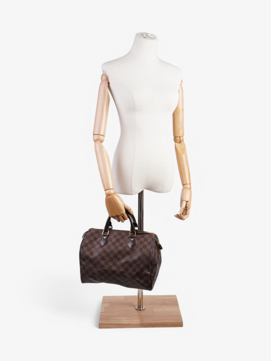 Louis Vuitton Speedy Damier Ebene Coated Canvas 30 Image 2
