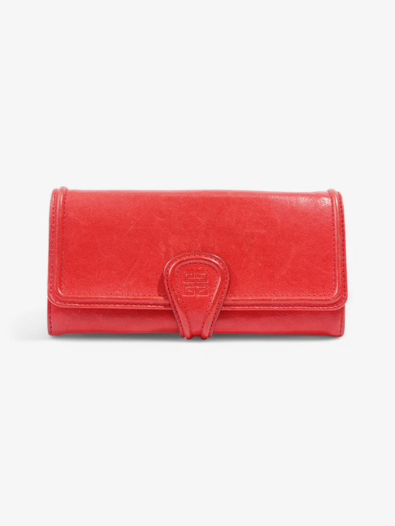  Givenchy Nightingale Purse Red Leather