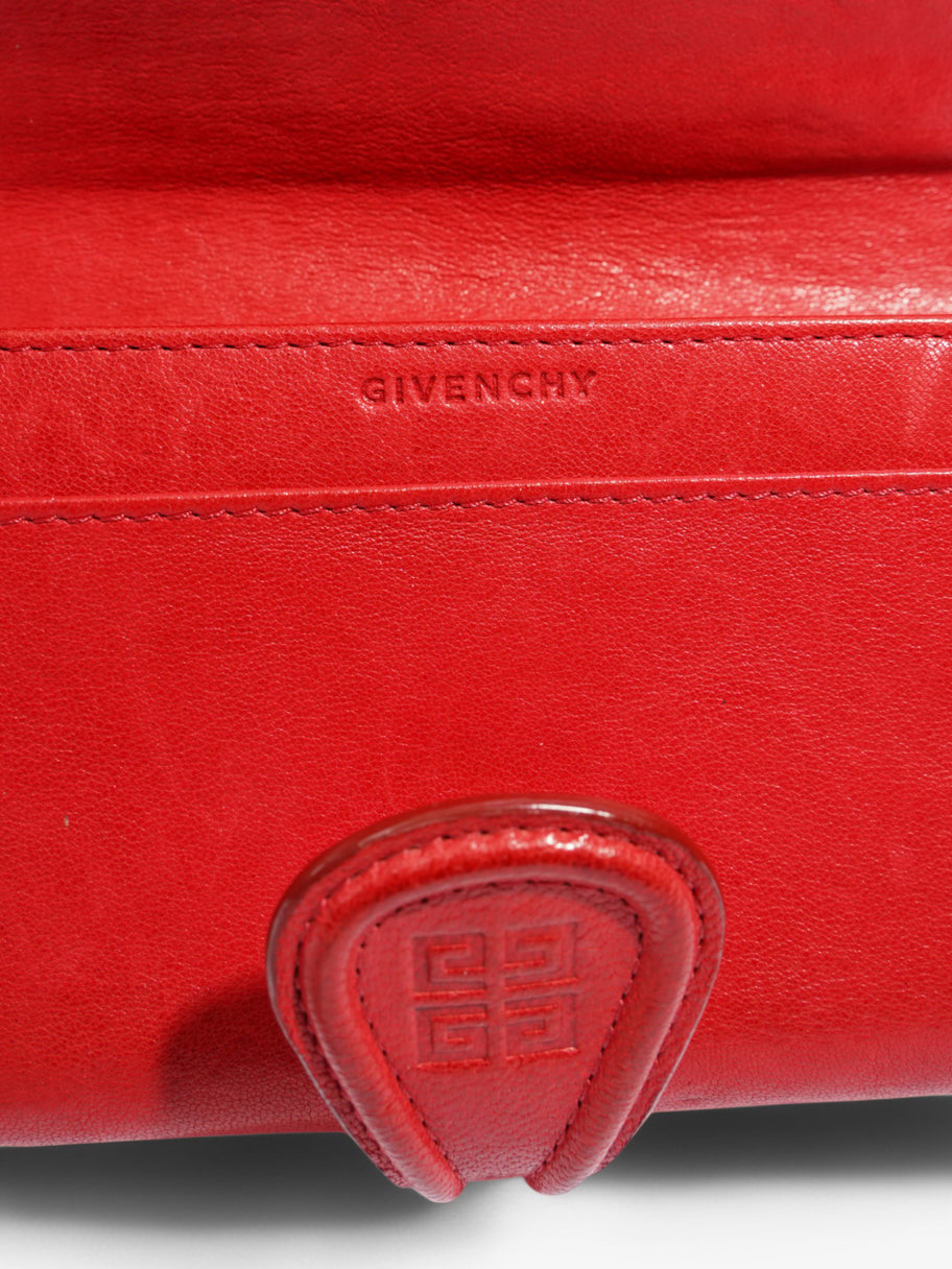 Givenchy Nightingale Purse Red Leather Image 4