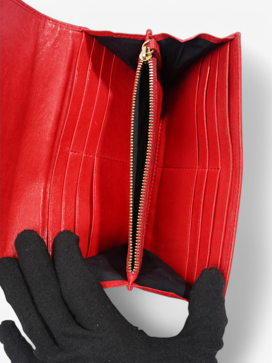 Givenchy Nightingale Purse Red Leather Image 5