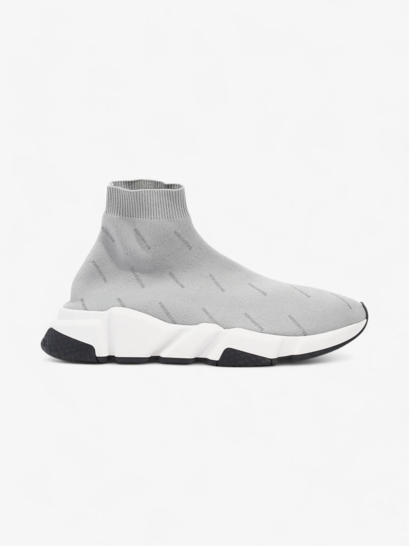  Balenciaga Speed Logo Grey Cotton EU 42 UK 8