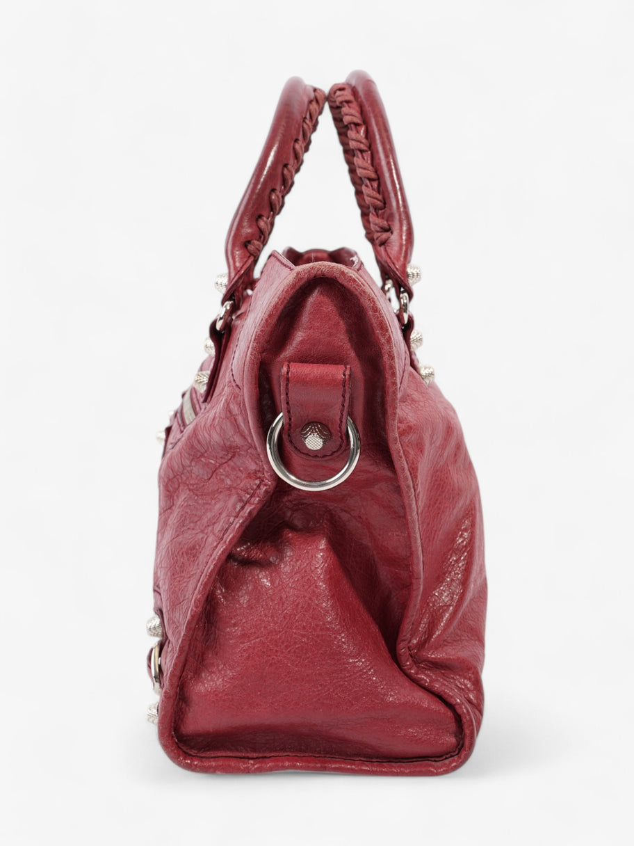 Balenciaga Le City Violet Prune Lambskin Leather Medium Image 3