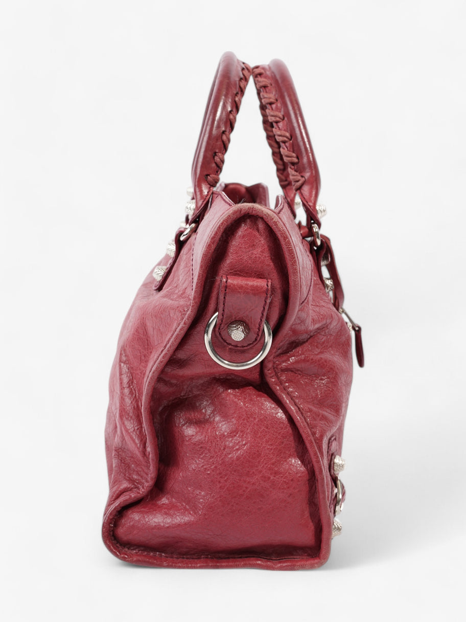 Balenciaga Le City Violet Prune Lambskin Leather Medium Image 5