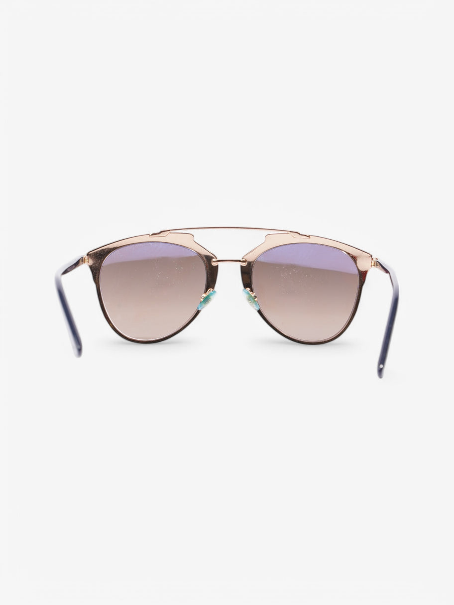 Christian Dior 3210R Sunglasses Gold / Blue Acetate 140mm Image 4