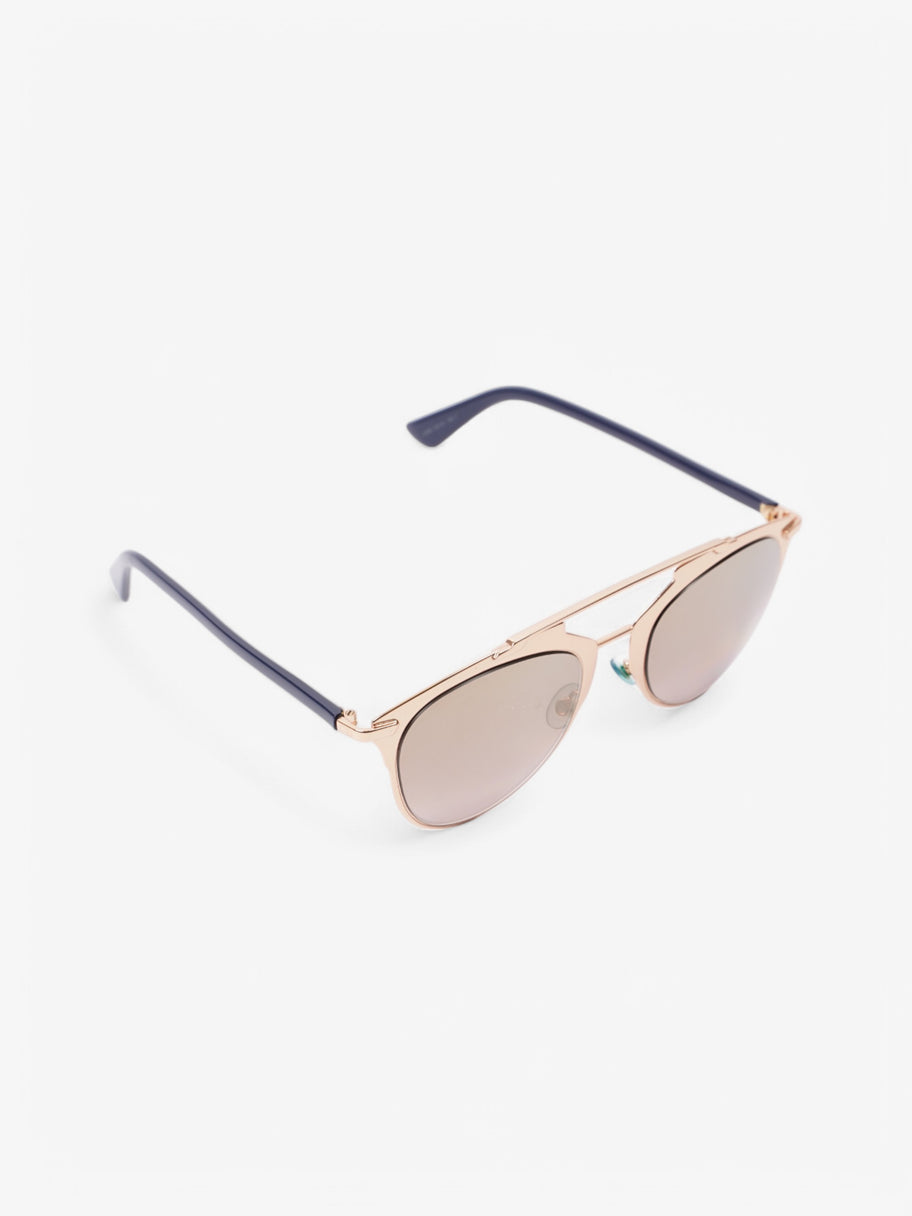 Christian Dior 3210R Sunglasses Gold / Blue Acetate 140mm Image 6