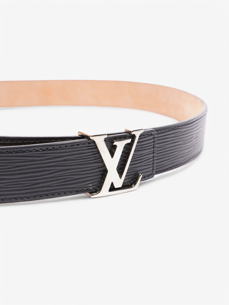 Louis Vuitton Initials 30mm Belt Black Epi Leather 95cm 38