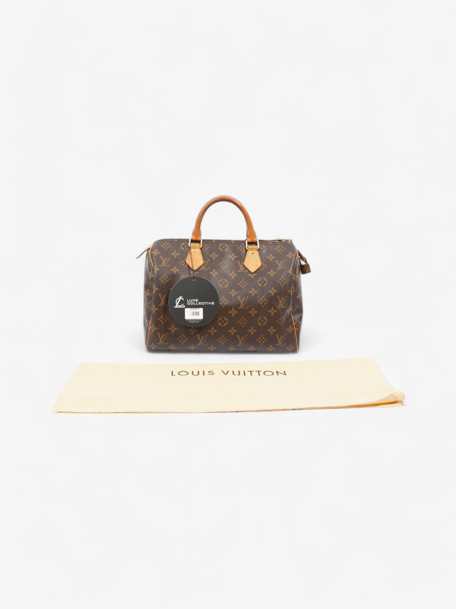 Louis Vuitton Speedy Monogram Coated Canvas 30 Image 8