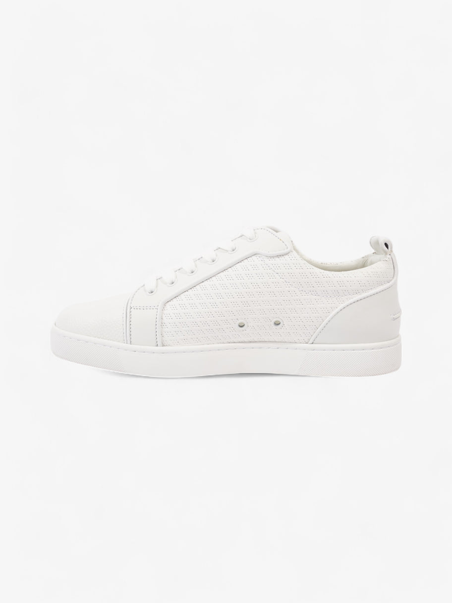 Christian Louboutin Louis Junior Orlato White  Leather EU 44 UK 10 Image 3
