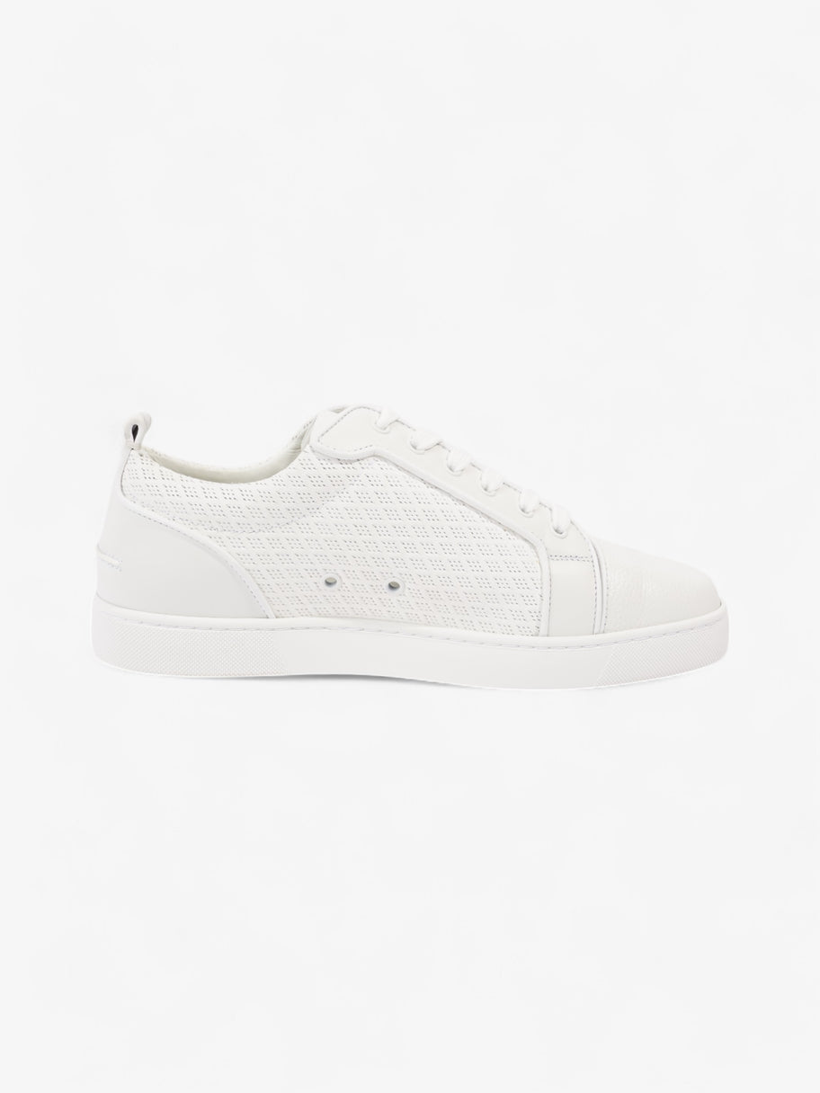 Christian Louboutin Louis Junior Orlato White  Leather EU 44 UK 10 Image 4