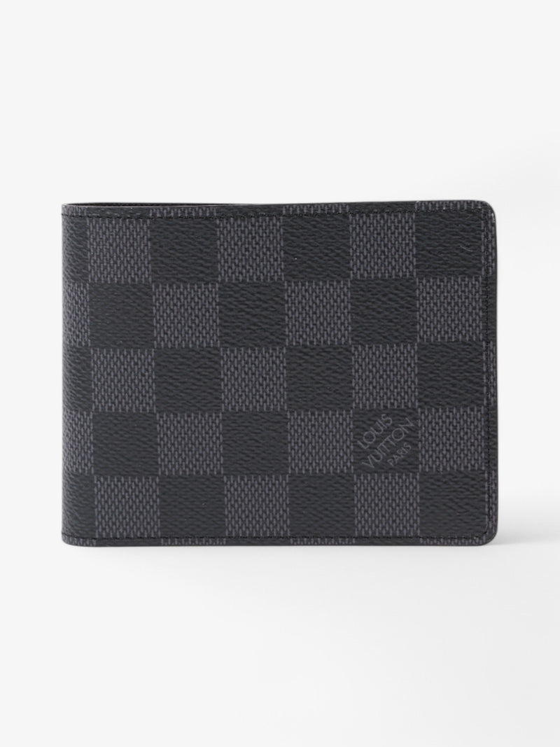  Louis Vuitton Slender Wallet Damier Graphite Coated Canvas