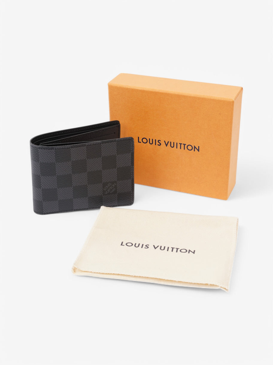 Louis Vuitton Slender Wallet Damier Graphite Coated Canvas Image 9