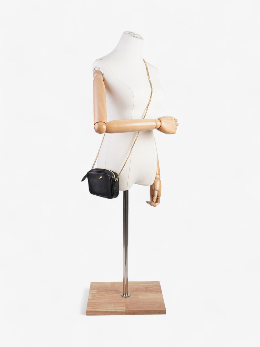 Gucci GG Marmont Super Mini Shoulder Bag Black Leather Super Mini Image 2