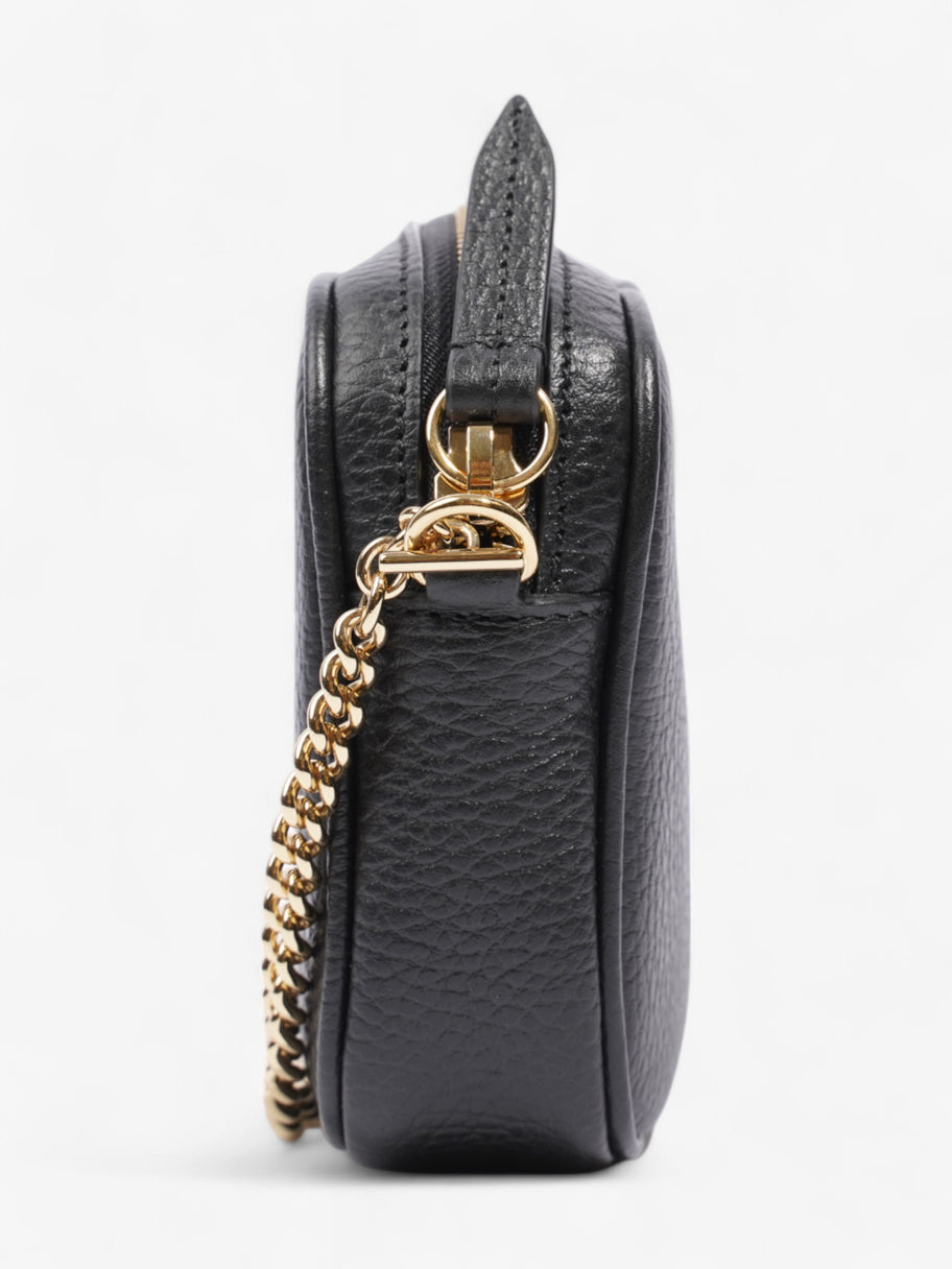 Gucci GG Marmont Super Mini Shoulder Bag Black Leather Super Mini Image 5