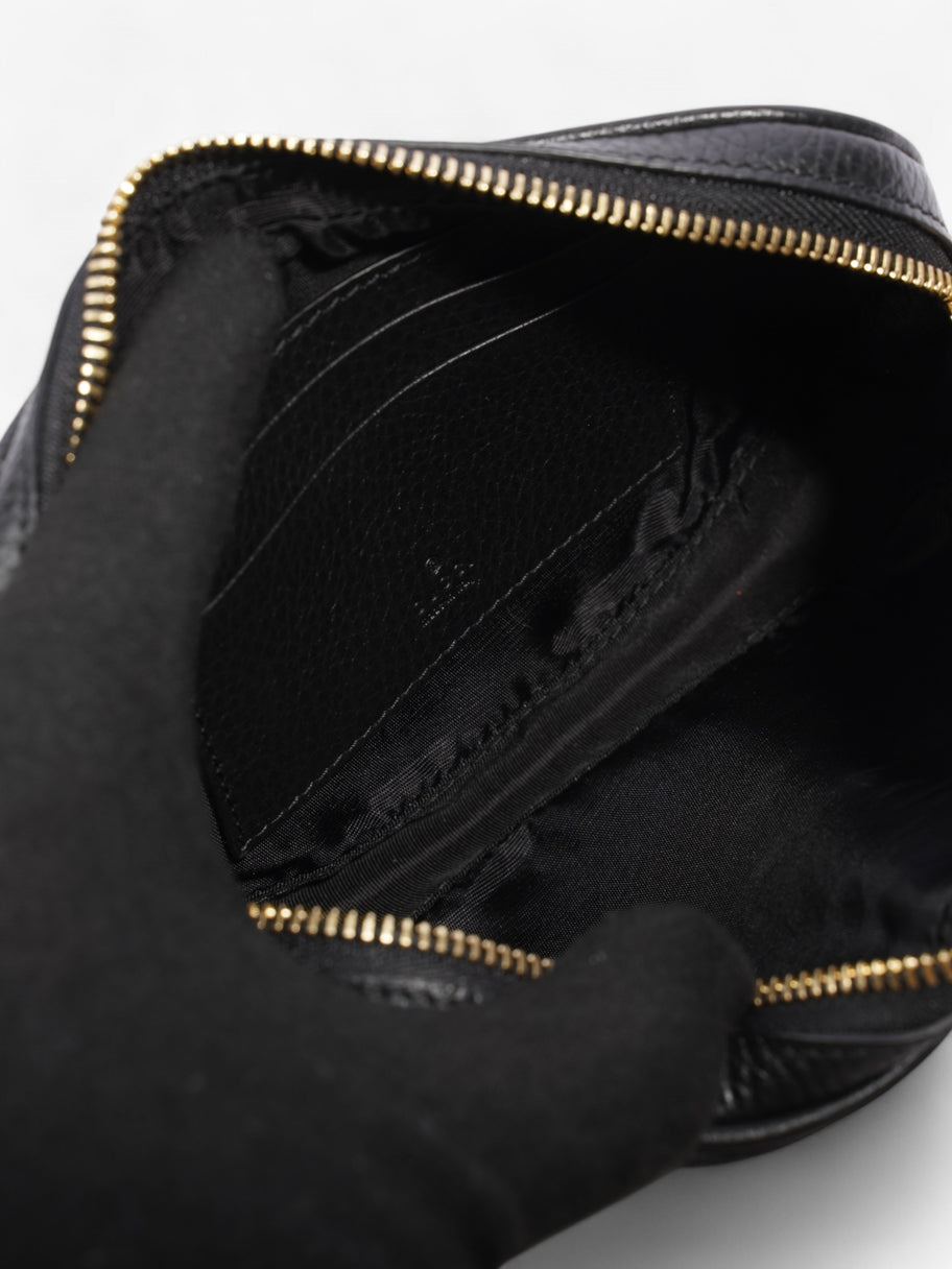 Gucci GG Marmont Super Mini Shoulder Bag Black Leather Super Mini Image 7