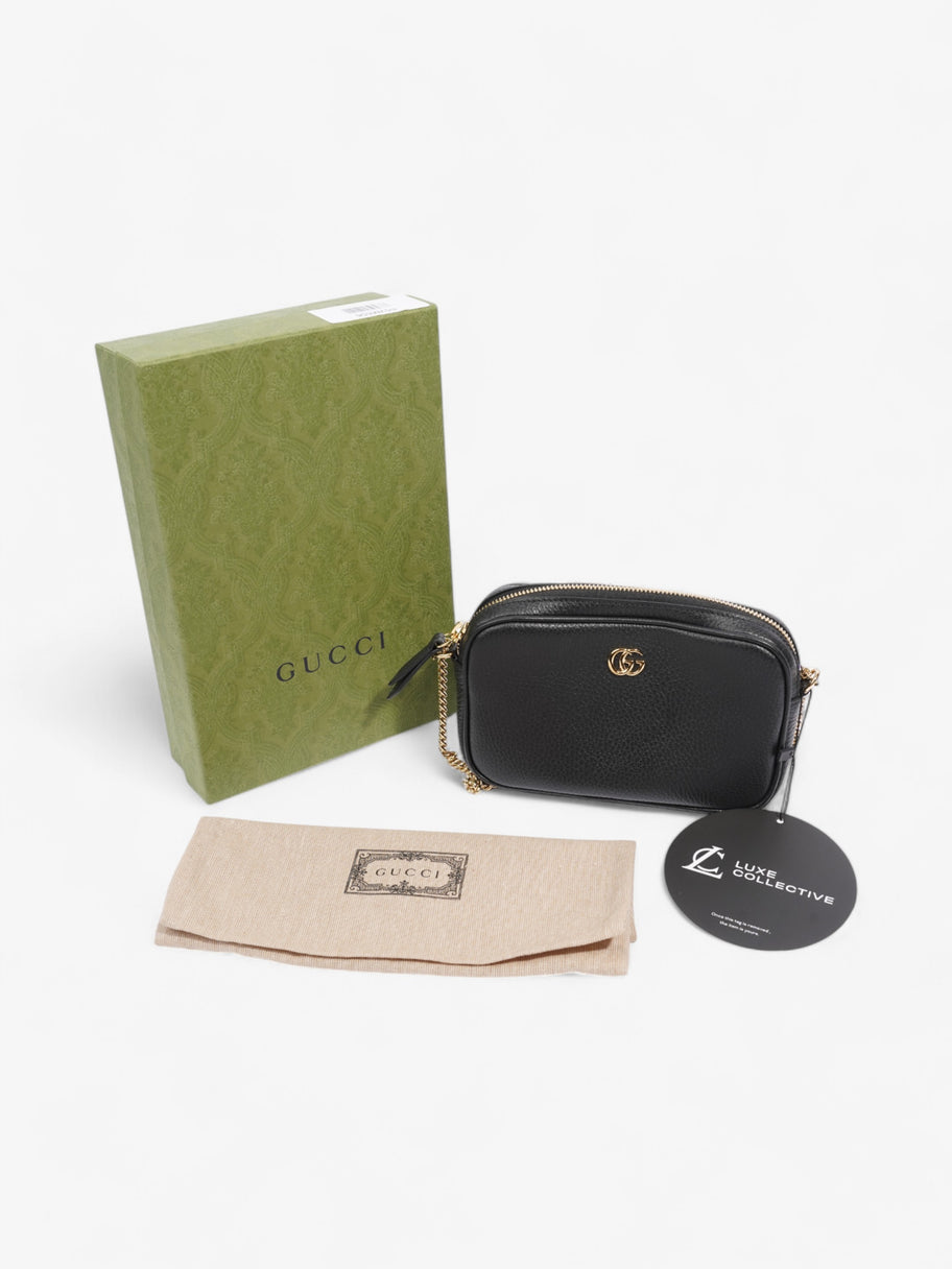 Gucci GG Marmont Super Mini Shoulder Bag Black Leather Super Mini Image 8