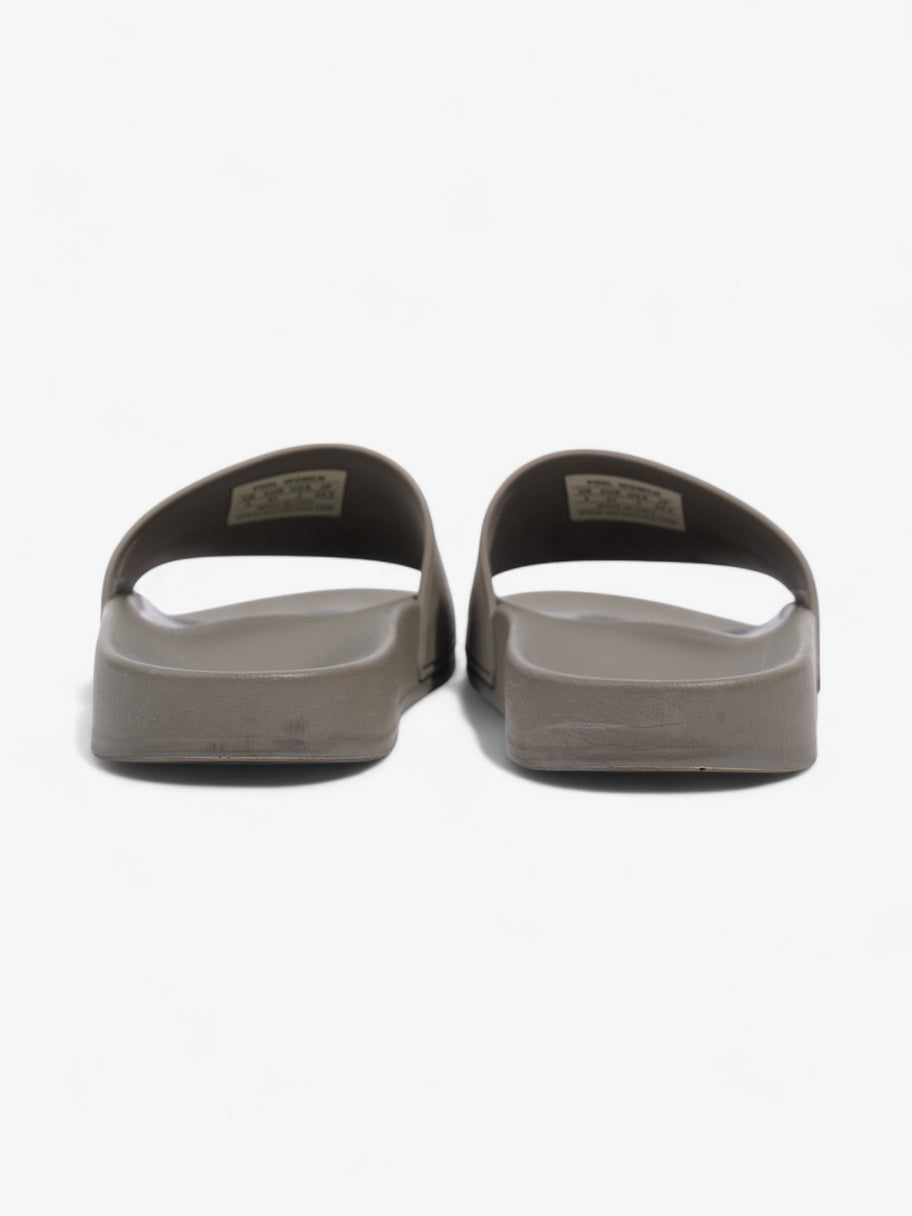 Balenciaga Pool Logo Slides Grey / Black Rubber EU 37 UK 4 Image 6
