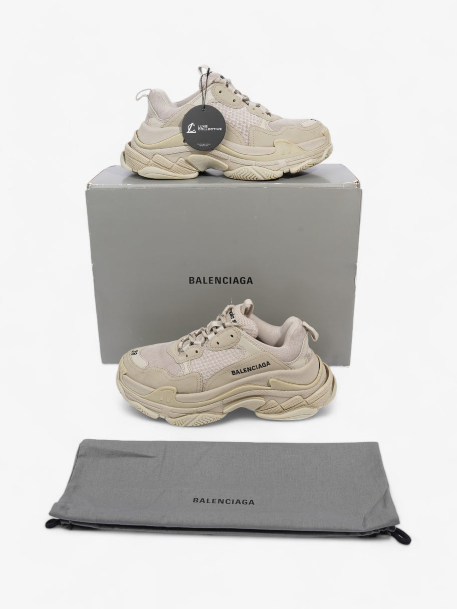 Balenciaga Triple S Beige  Mesh EU 38 UK 5 Image 9