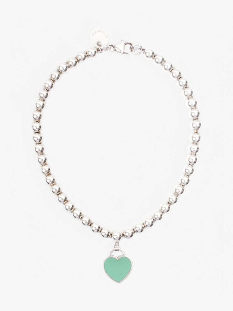  Tiffany and Co Heart Tag Bracelet Light Blue / Silver Silver Sterling