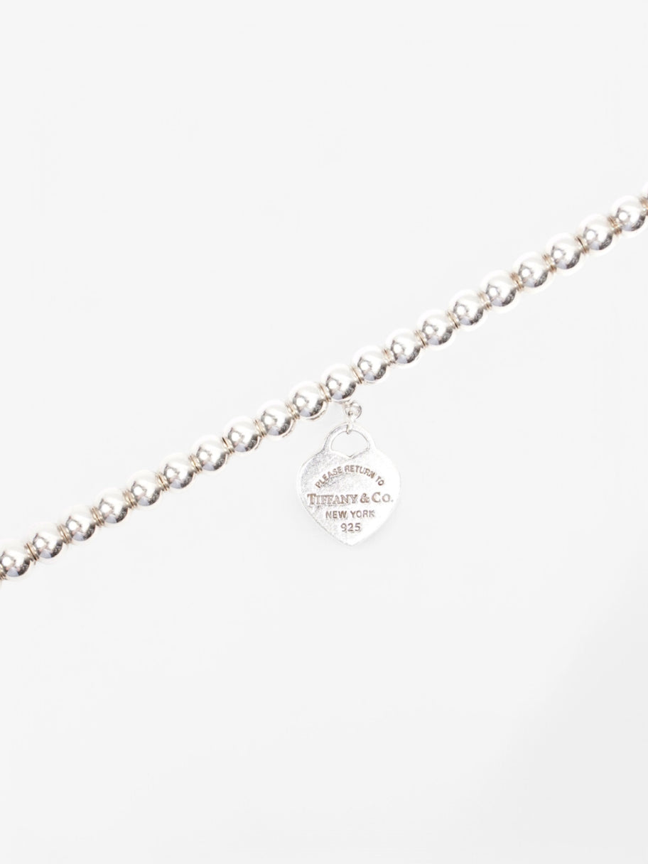 Tiffany and Co Heart Tag Bracelet Light Blue / Silver Silver Sterling Image 5