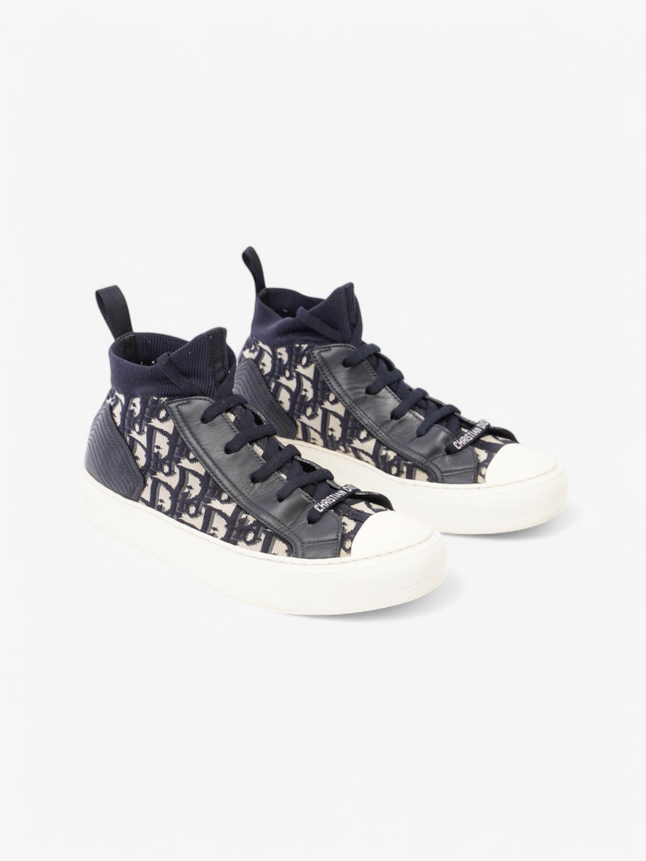 Christian Dior Walk'n'Dior Sneaker  Navy / White Leather EU 37.5 UK 4.5 Image 2