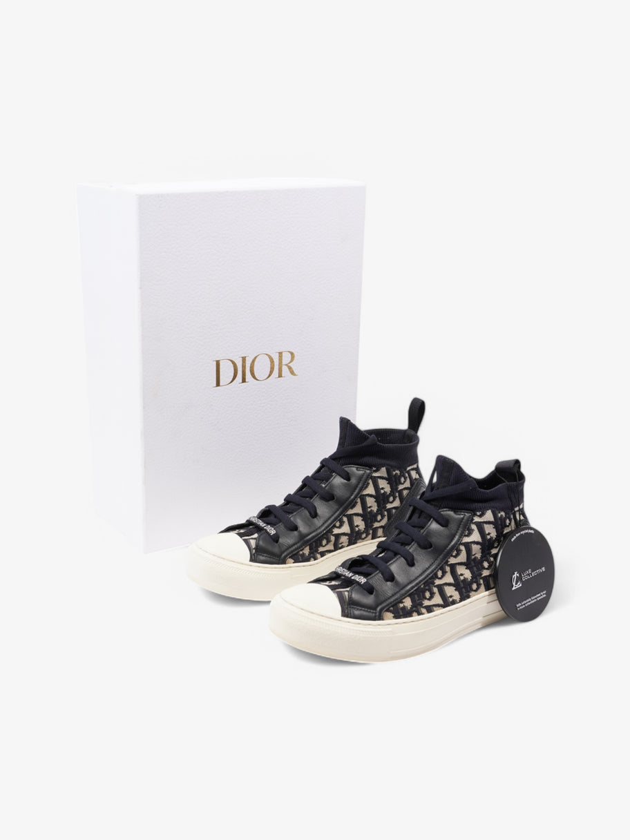 Christian Dior Walk'n'Dior Sneaker  Navy / White Leather EU 37.5 UK 4.5 Image 9