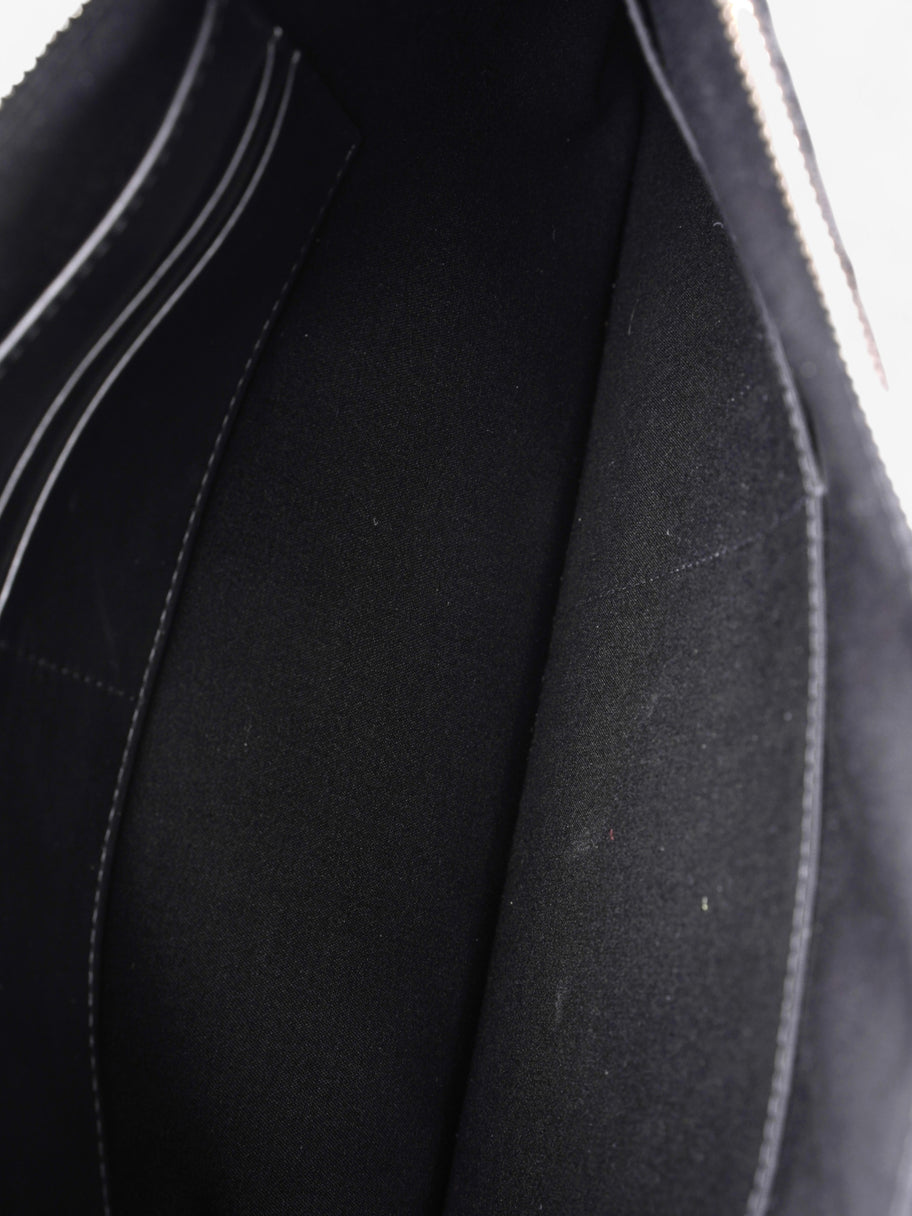 Christian Dior A4 Pouch Black Oblique Canvas Image 4