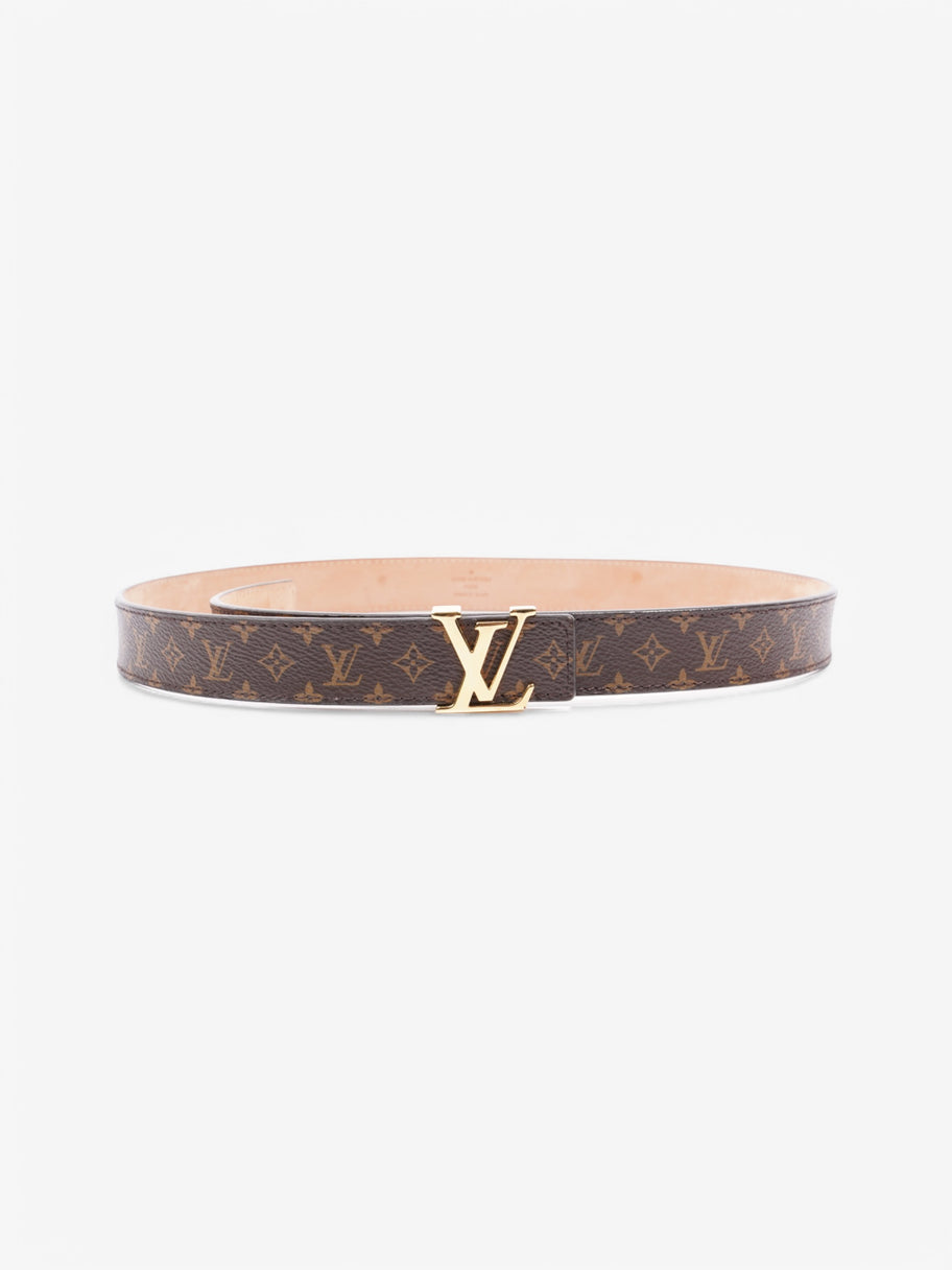 Louis Vuitton Initials 20mm Belt Monogram Coated Canvas 80cm 32