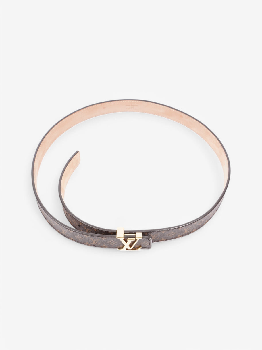 Louis Vuitton Initials 20mm Belt Monogram Coated Canvas 80cm 32