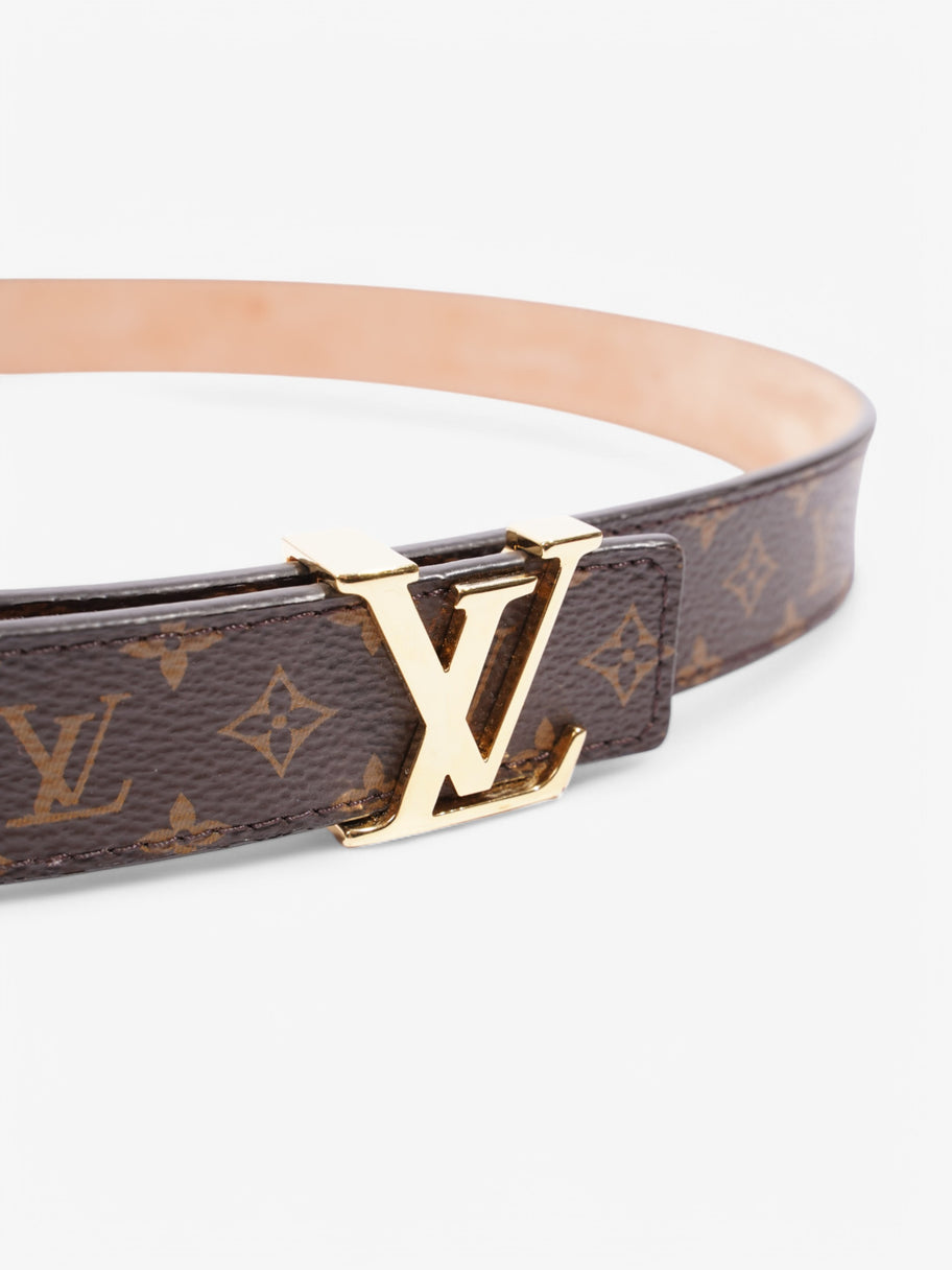 Louis Vuitton Initials 20mm Belt Monogram Coated Canvas 80cm 32