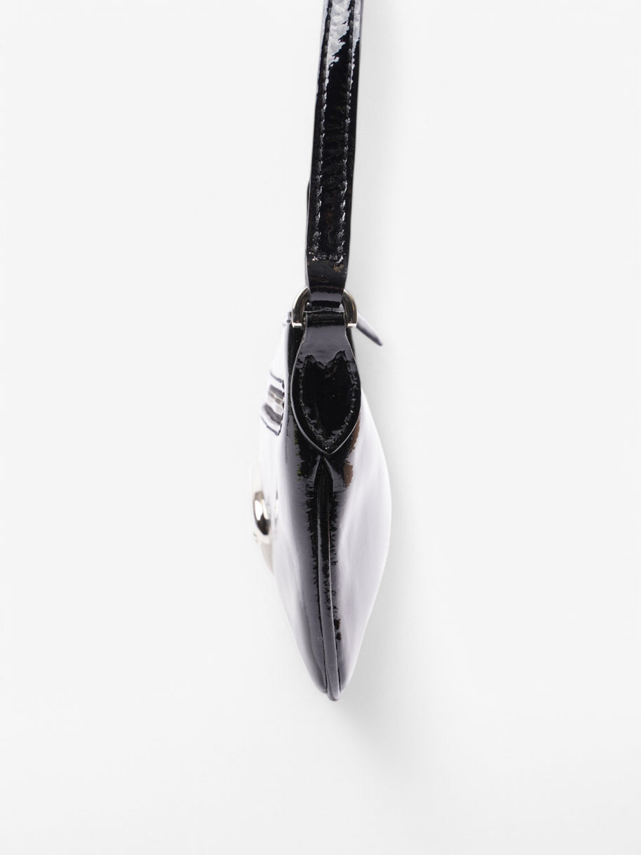 Mulberry Bayswater Crossbody Bag Black Patent Leather Image 3