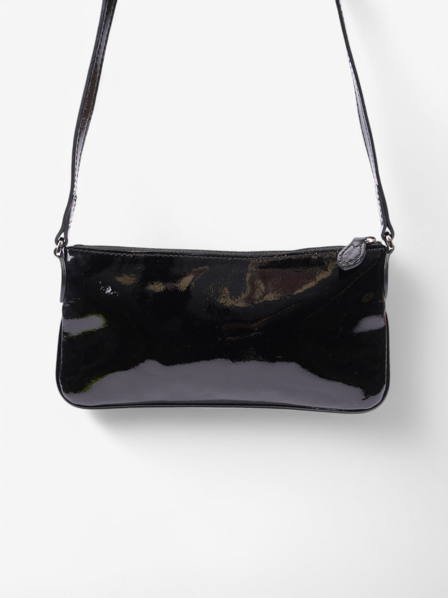 Mulberry Bayswater Crossbody Bag Black Patent Leather Image 4