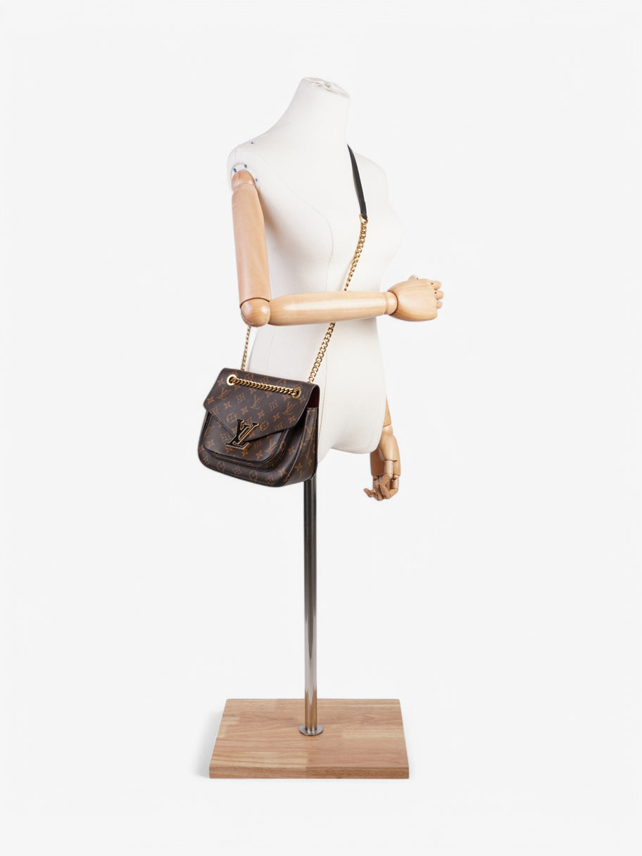 Louis Vuitton Passy Bag Monogram / Black Coated Canvas Image 2