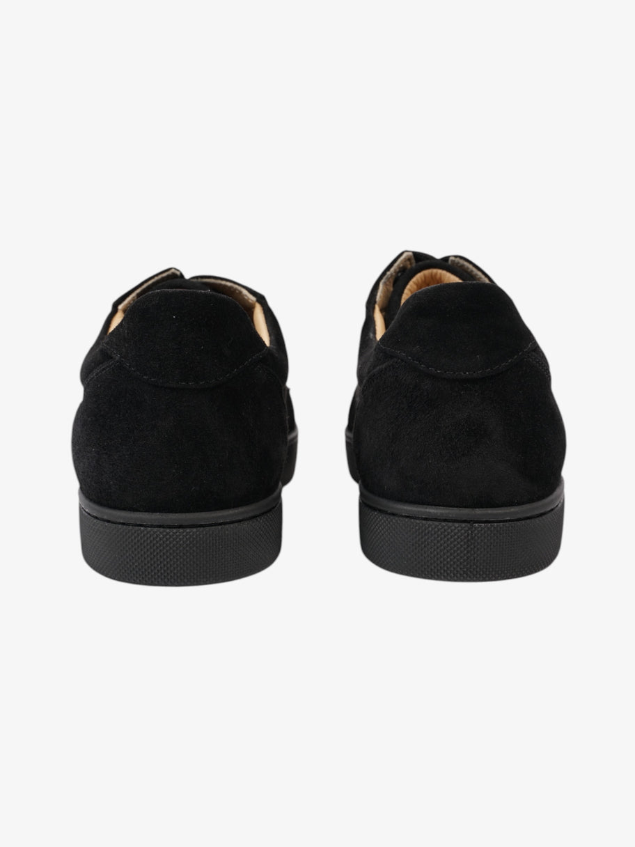 Christian Louboutin Vieira Spikes Sneakers Black Suede EU 38 UK 5 Image 6