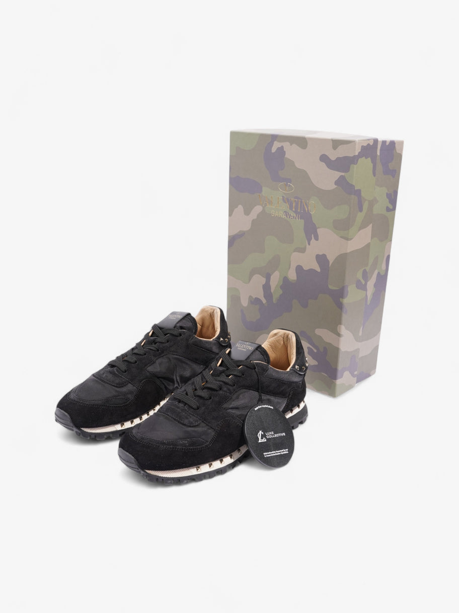 Valentino Rockstud Runner Black Suede EU 43 UK 9 Image 10