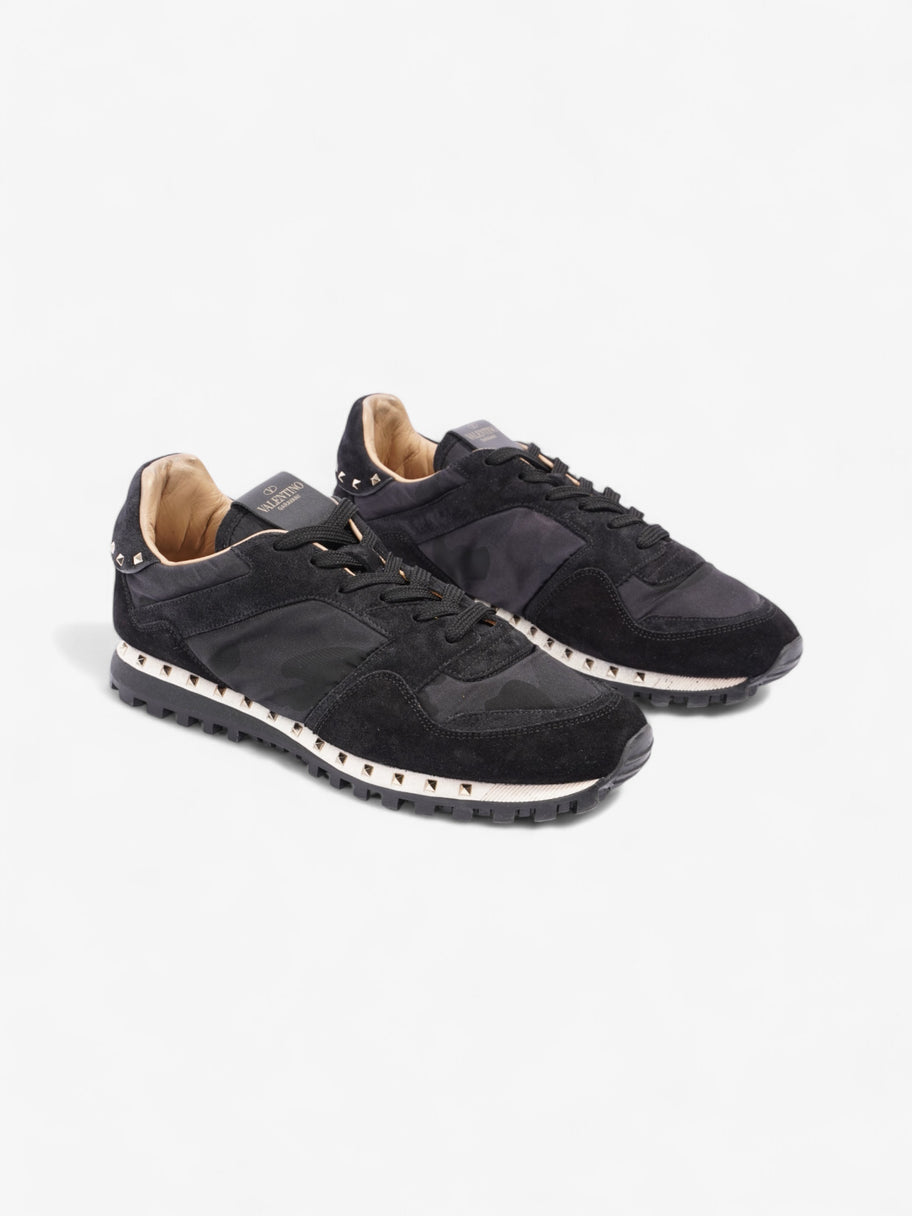Valentino Rockstud Runner Black Suede EU 43 UK 9 Image 2
