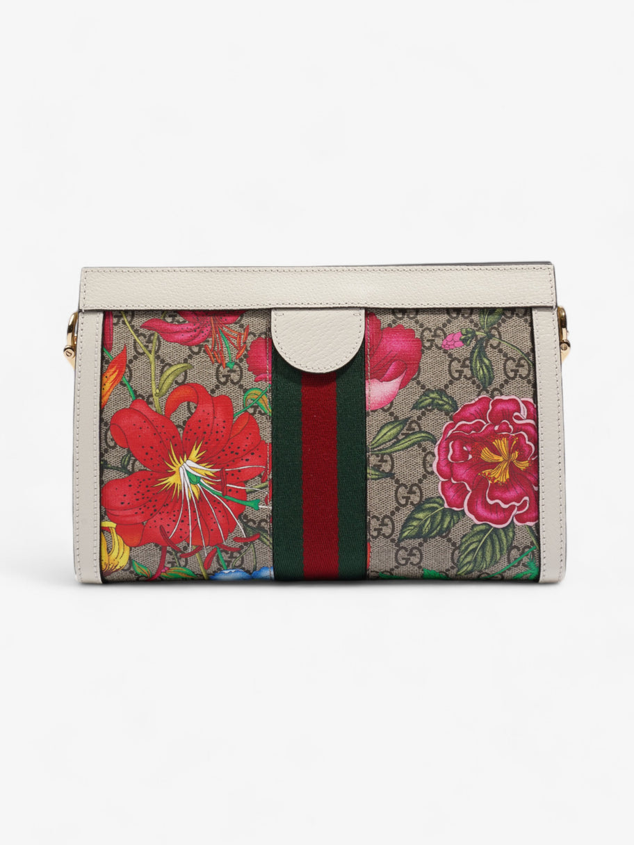 Gucci GG Flora Ophidia GG Supreme / White / Multicoloured Canvas Image 4