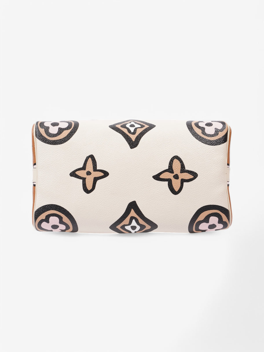 Louis Vuitton Speedy Bandouliere Cream / Brown Coated Canvas 25 Image 6