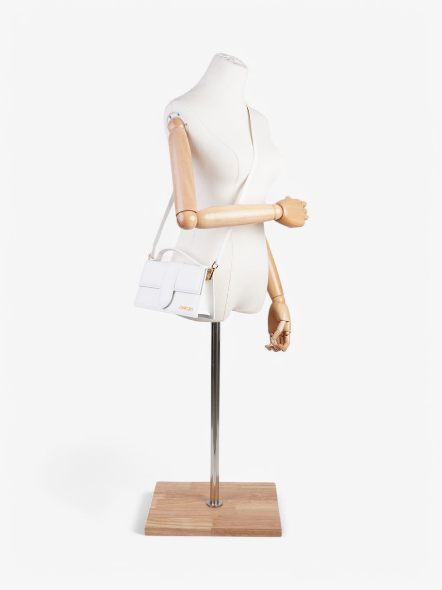 Jacquemus Le Bambino White  Leather Grande Image 2
