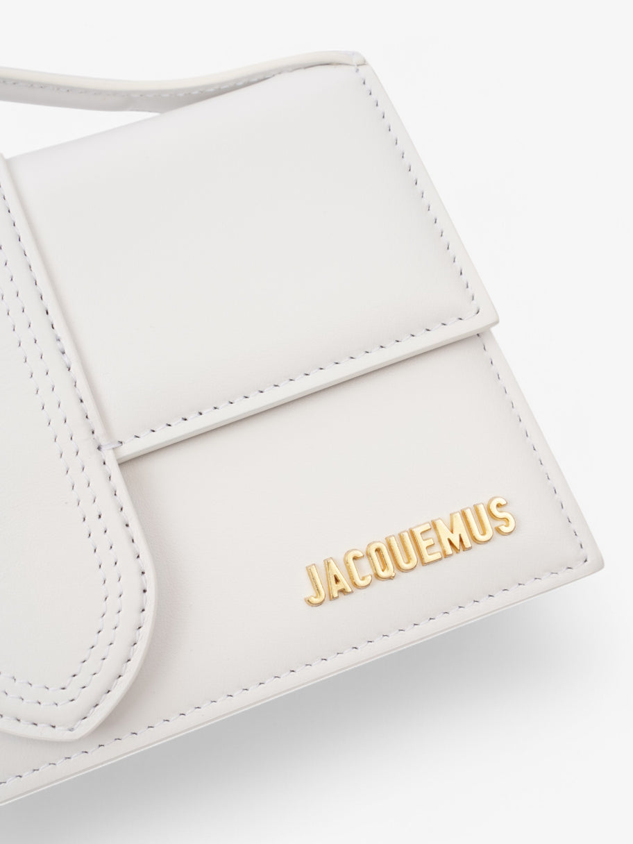 Jacquemus Le Bambino White  Leather Grande Image 7