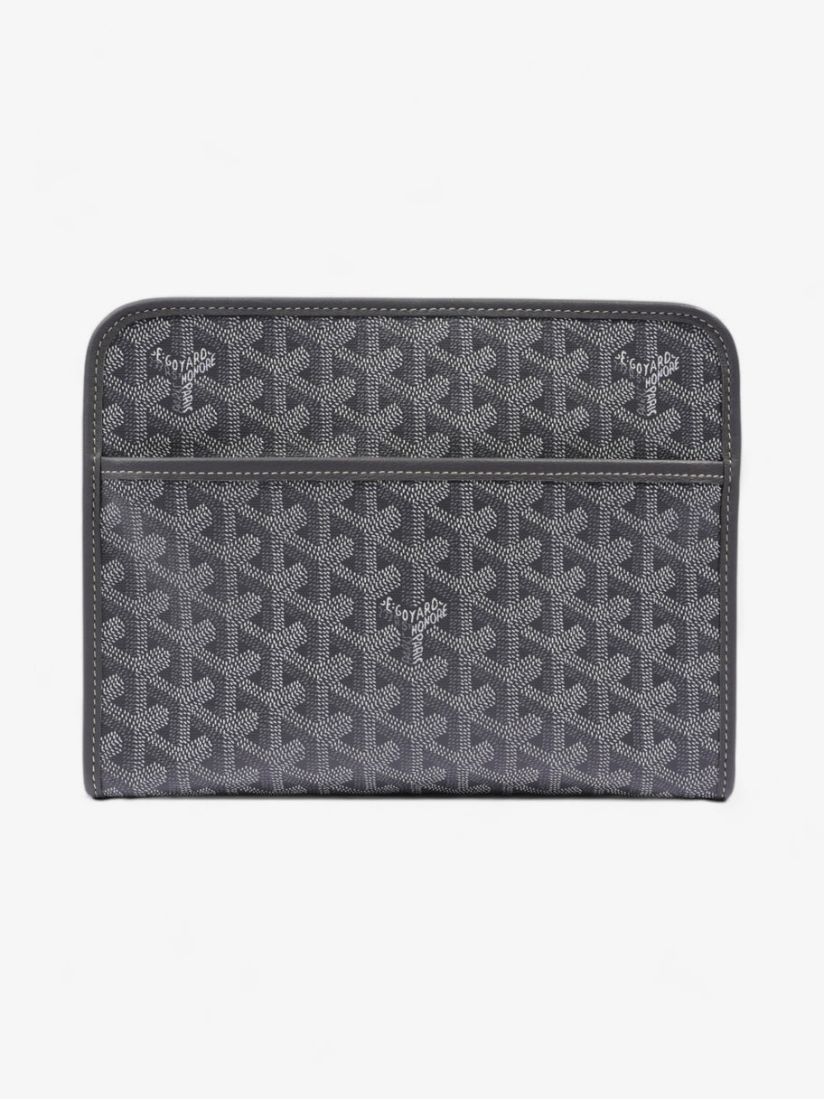 Goyard Jouvence Grey Calfskin Leather MM Image 1