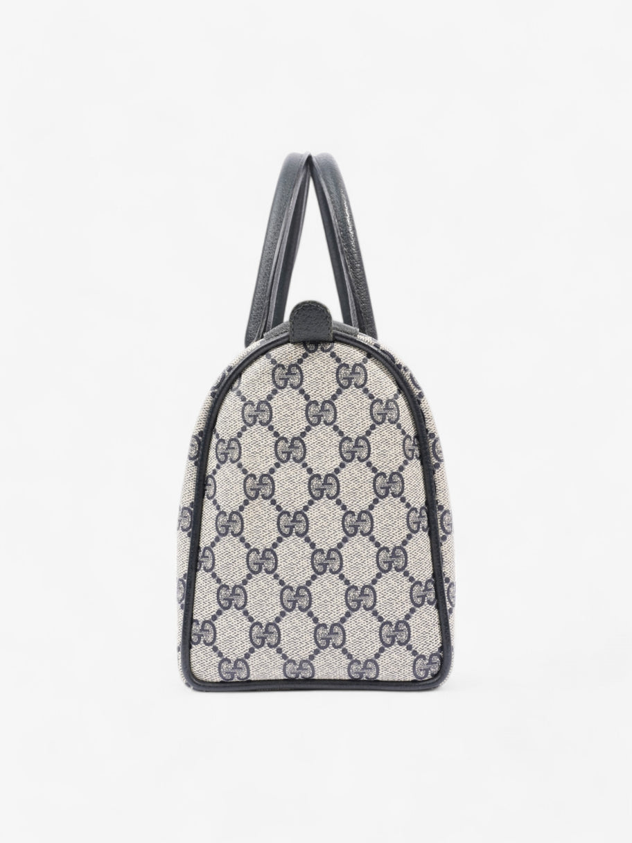 Gucci Vintage Web Doctors Bag GG Supreme / Navy Blue Canvas Image 5