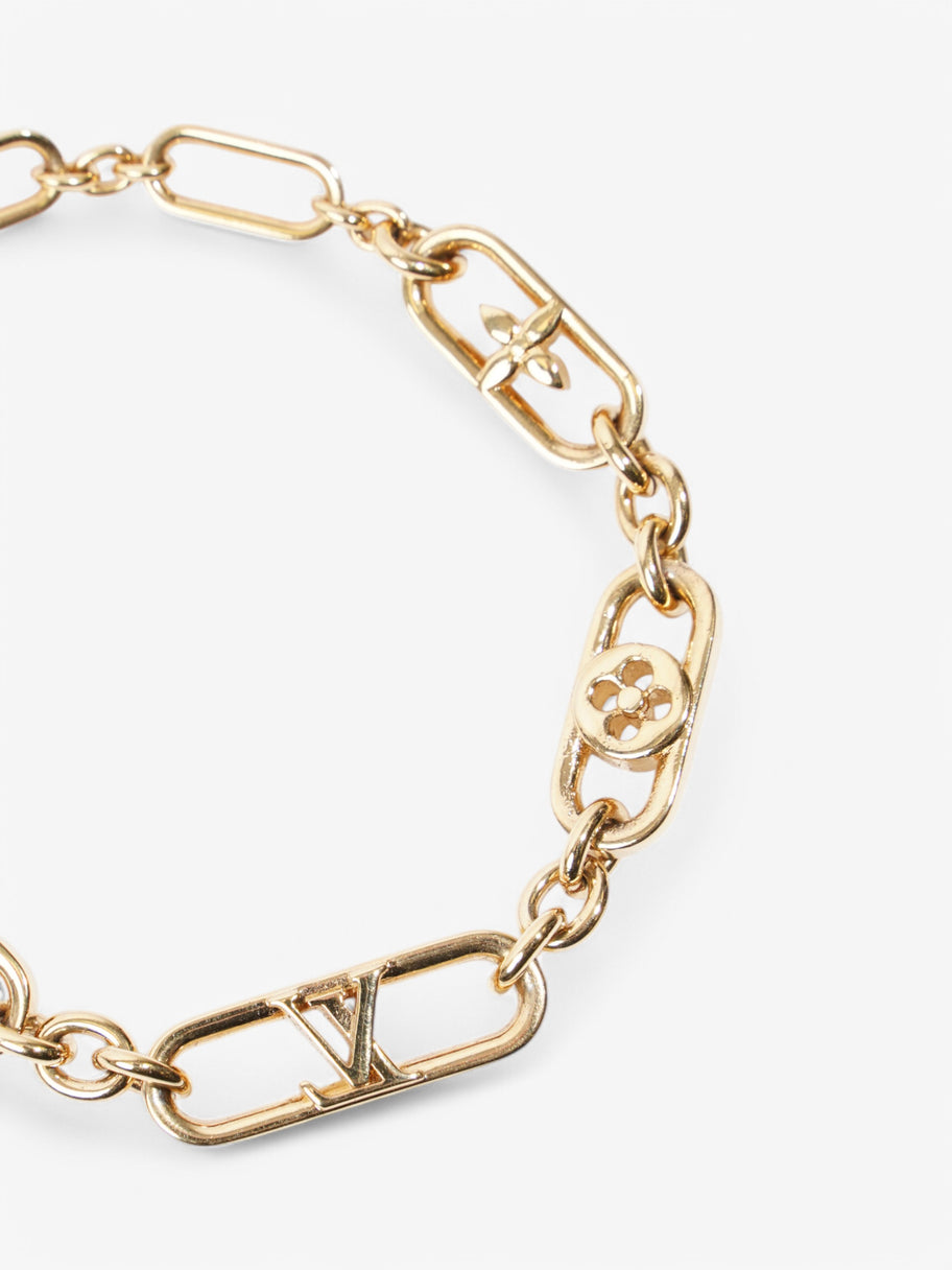 Louis Vuitton Bar Bracelet Gold Base Metal Image 2