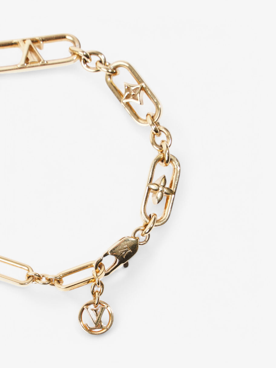 Louis Vuitton Bar Bracelet Gold Base Metal Image 3